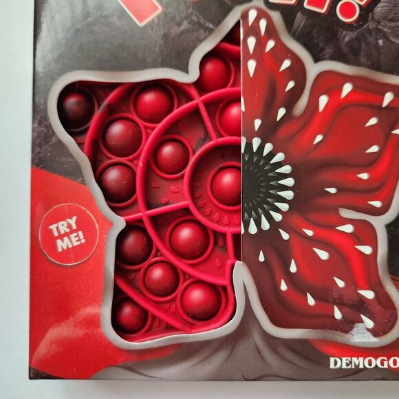 Netflix Stranger Things Demogorgon Pop It! Bubble Popping Game For Ages 3-10 - Picture 3 of 8